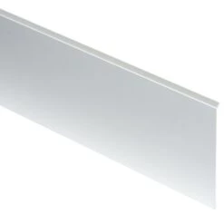 StoreMax Afdeklijst Metaal Zilver 24x6,1x1,2 Cm