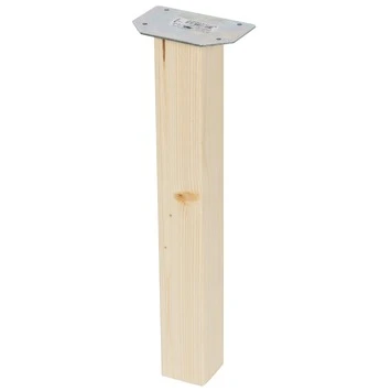 Duraline Meubelpoot Vierkant Vuren Ongelakt 55x55 Mm 42 Cm 1 Duraline Meubelpoot Vierkant Vuren Ongelakt 55x55 Mm 42 Cm