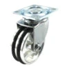 Zwenkwiel Kunststof Met Plaatbevestiging 50mm Tot 40kg