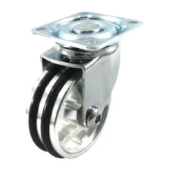 Zwenkwiel Kunststof Met Plaatbevestiging 50mm Tot 40kg