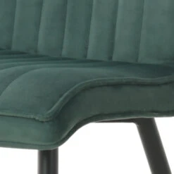 GAMMA Eetkamerstoel Nicolet Velvet Mosgroen -InterieurKunst Verkoopwinkel 123 4629