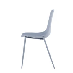 GAMMA Eetkamerstoel Renee Kunststof Grijs -InterieurKunst Verkoopwinkel 123 4637