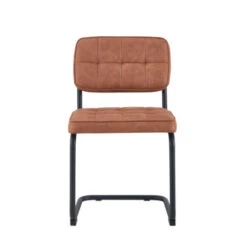 GAMMA Eetkamerstoel Tom PU-leer Cognac