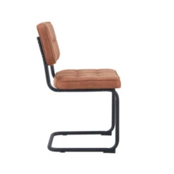 GAMMA Eetkamerstoel Tom PU-leer Cognac -InterieurKunst Verkoopwinkel 123 4642