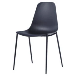 GAMMA Eetkamerstoel Renee Kunststof Zwart
