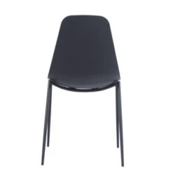 GAMMA Eetkamerstoel Renee Kunststof Zwart -InterieurKunst Verkoopwinkel 123 4648