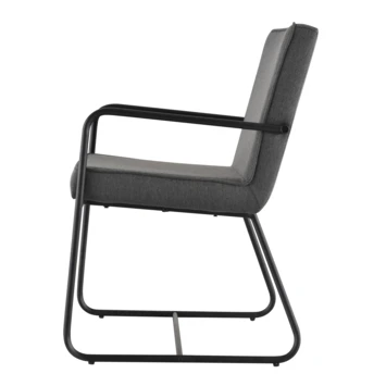 GAMMA Eetkamerstoel Peter Gestoffeerd Grijs 3 GAMMA Eetkamerstoel Peter Gestoffeerd Grijs - Afbeelding 3