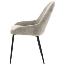 GAMMA Eetkamerstoel Julien Gestoffeerd Zand -InterieurKunst Verkoopwinkel 123 4683