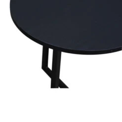 GAMMA Bijzettafel Albert Metaal/mdf Zwart Set Van 2 -InterieurKunst Verkoopwinkel 123 4704