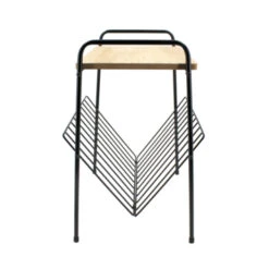 GAMMA Tijdschriftenrek Rowan Metaal/hout -InterieurKunst Verkoopwinkel 123 4719