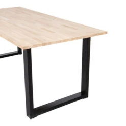 WOOOD Tablo Eettafel Eiken Met U-poot 220x90 Cm -InterieurKunst Verkoopwinkel 123 4723