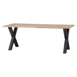 WOOOD Tablo Eiken Blad 180x90 Met ALKMAAR-poot 6 WOOOD Tablo Eiken Blad 180x90 Met ALKMAAR-poot -InterieurKunst Verkoopwinkel 123 4729