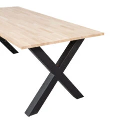 WOOOD Tablo Eiken Blad 180x90 Met ALKMAAR-poot 7 WOOOD Tablo Eiken Blad 180x90 Met ALKMAAR-poot -InterieurKunst Verkoopwinkel 123 4730