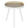 WOOOD BIJZETTAFEL NALA WIT/HOUT