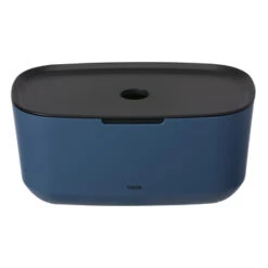 Tiger Opbergbox TESS Met Deksel Blauw/zwart -InterieurKunst Verkoopwinkel 123 4804