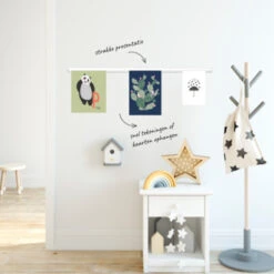 Artiteq Schilderij Ophangsysteem Inforail 1 Meter Geborsteld Aluminium -InterieurKunst Verkoopwinkel 123 4927