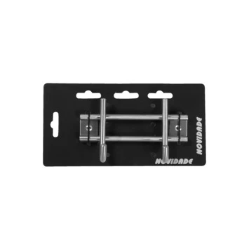 Kapstok Ian 2 Haaks Rvs 140mm 3 Kapstok Ian 2 Haaks Rvs 140mm - Afbeelding 3
