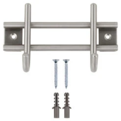 Kapstok Ian 2 Haaks Rvs 140mm 11 Kapstok Ian 2 Haaks Rvs 140mm -InterieurKunst Verkoopwinkel 123 4936