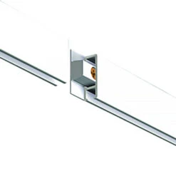 Artiteq Click Rail Schilderij Ophangsysteem Compleet 2 Meter Wit Crème RAL 9010 -InterieurKunst Verkoopwinkel 123 4957