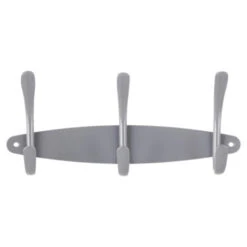 Kapstok Siska 3 Haaks Grijs 305mm -InterieurKunst Verkoopwinkel 123 5055