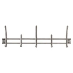 Kapstok Yvo 5 Haaks Rvs 450mm -InterieurKunst Verkoopwinkel 123 5087