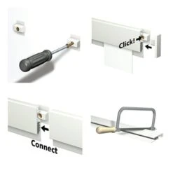 Artiteq Schilderij Ophangsysteem Inforail 1 Meter Wit -InterieurKunst Verkoopwinkel 123 5108