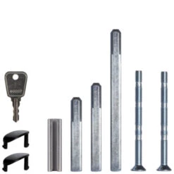 Hako Raamkruk Mundial Recht Aluminium Afsluitbaar -InterieurKunst Verkoopwinkel 123 5184