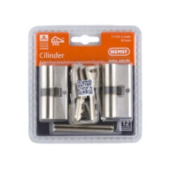 Nemef Veiligheidscilinder NF2 30/30 Mm SKG 2-sterren Gelijksluitend 2 Stuks -InterieurKunst Verkoopwinkel 123 5210