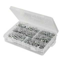 GAMMA Schroef Universeel Assortiment Platkop Verzinkt 550 Stuks