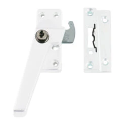 AXA Raamsluiting Met Slot SKG 1-ster Links Wit