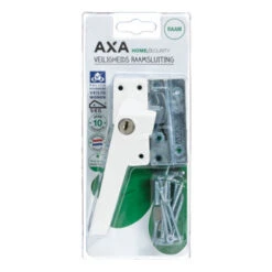 AXA Raamsluiting Met Slot SKG 1-ster Links Wit -InterieurKunst Verkoopwinkel 123 5257