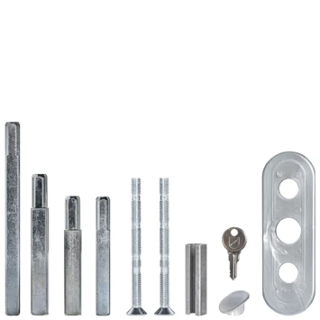 Hako Raamkruk Mundial Links Aluminium Afsluitbaar 3 Hako Raamkruk Mundial Links Aluminium Afsluitbaar - Afbeelding 3