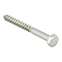 GAMMA Houtdraadbout M8 X 60 Mm RVS 20 Stuks