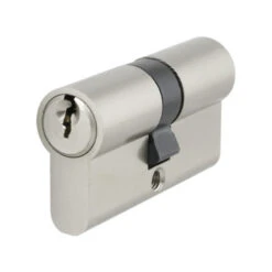 Cilinderslot Met Aluminium Slotplaat Incl. Kruk Doorn 50mm PC 55mm -InterieurKunst Verkoopwinkel 123 5322