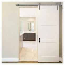 Schuifdeursysteem Industrieel RVS Complete Set Met Hangrollen 5 Schuifdeursysteem Industrieel RVS Complete Set Met Hangrollen -InterieurKunst Verkoopwinkel 123 5341