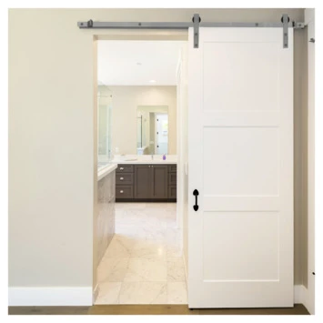 Schuifdeursysteem Industrieel RVS Complete Set Met Hangrollen 3 Schuifdeursysteem Industrieel RVS Complete Set Met Hangrollen - Afbeelding 3