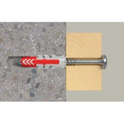 Fischer Universeelplug DuoPower 8x40mm Met Bolkopschroef 50 Stuks -InterieurKunst Verkoopwinkel 123 5411