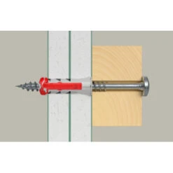 Fischer Universeelplug DuoPower 8x40mm Met Bolkopschroef 50 Stuks -InterieurKunst Verkoopwinkel 123 5413