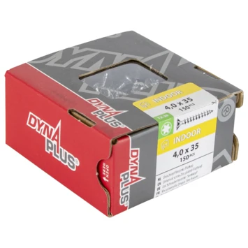 Dynaplus Schroef Universeel Platkop AR-coating TX-20 4.0x35 150 Stuks 3 Dynaplus Schroef Universeel Platkop AR-coating TX-20 4.0x35 150 Stuks - Afbeelding 3