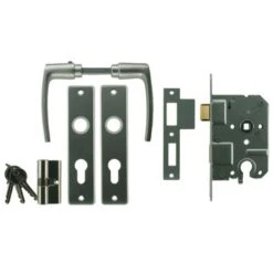 NEMEF 1200 Serie Slotset Binnendeur Inclusief Beslag En Cilinder Doorn 50mm PC 55mm