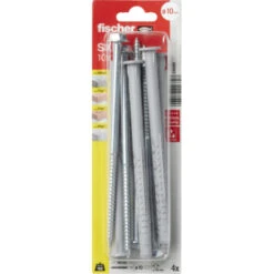 Fischer Constructieplug SXRL 10x160mm Met Zeskantschroef 4 Stuks -InterieurKunst Verkoopwinkel 123 5458