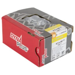 Dynaplus Schroef Universeel Platkop Verzinkt TX-25 4.5x60 150 Stuks -InterieurKunst Verkoopwinkel 123 5463