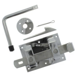 HANDSON Boerenklinkstel Poortslot RVS