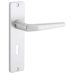 Insteekslot Set Dag/nachtslot Met Aluminium Slotplaat Incl. Kruk Doorn 50mm -InterieurKunst Verkoopwinkel 123 5541