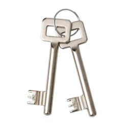 Insteekslot Set Dag/nachtslot Met Aluminium Slotplaat Incl. Kruk Doorn 50mm -InterieurKunst Verkoopwinkel 123 5542