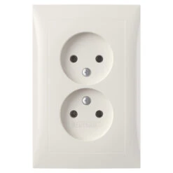 Berker S.1 Dubbel Stopcontact Wit