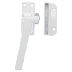 GAMMA Raamsluiting Met Drukknop Links Wit -InterieurKunst Verkoopwinkel 123 5903