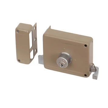 Yale Oplegslot Met Buitencilinder Los Grijs Gelakt 615-50mm 2 Yale Oplegslot Met Buitencilinder Los Grijs Gelakt 615-50mm - Afbeelding 2