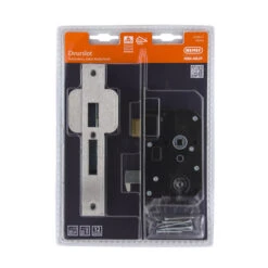 Nemef Veiligheidsslot Met Haakschoot SKG 2-sterren Buitendeur Doorn 50mm PC 55mm -InterieurKunst Verkoopwinkel 123 5957