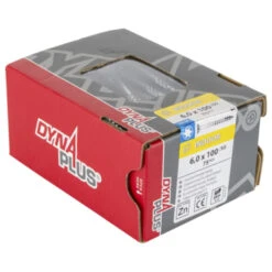 Dynaplus Schroef Universeel Platkop Verzinkt TX-30 6.0x100 75 Stuks -InterieurKunst Verkoopwinkel 123 6039